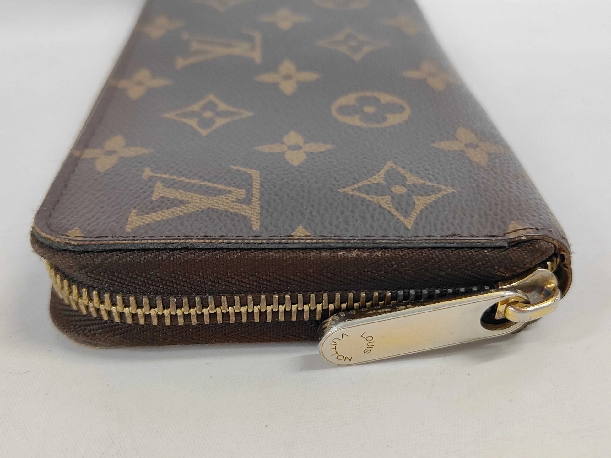 Louis Vuitton Long Macassar Monogram Canvas, Brown, Canvas, Wallet