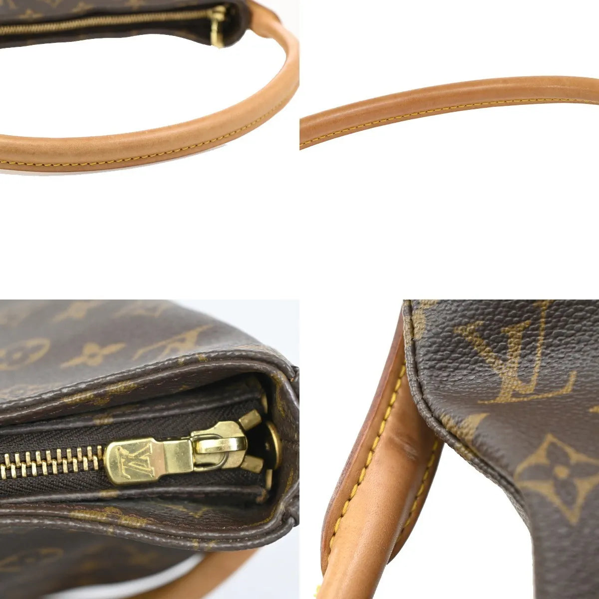 Louis Vuitton Monogram Looping Monogram Canvas, Brown, Canvas, Shoulder Bag
