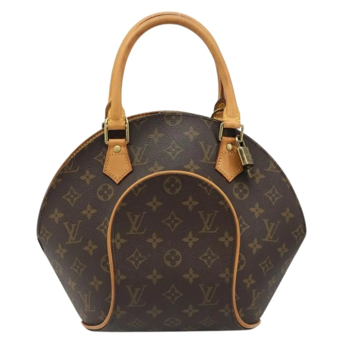 Louis Vuitton Ellipse Monogram, Brown, Canvas, Handbag