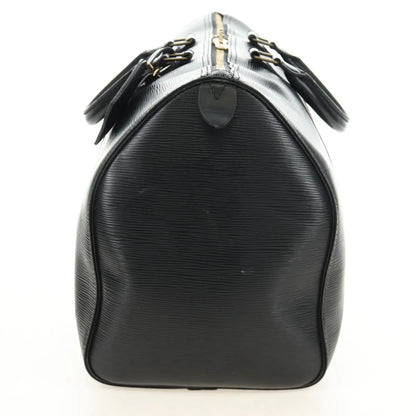 Louis Vuitton Keepall Epi Leather, Black, Leather, Travel Bag