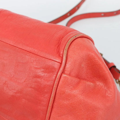 Chloe Ethel Leather, Red, Leather, Handbag