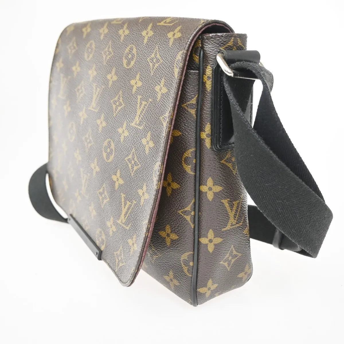 Louis Vuitton District Messenger Macassar Monogram Canvas, Brown, Canvas, Shoulder Bag