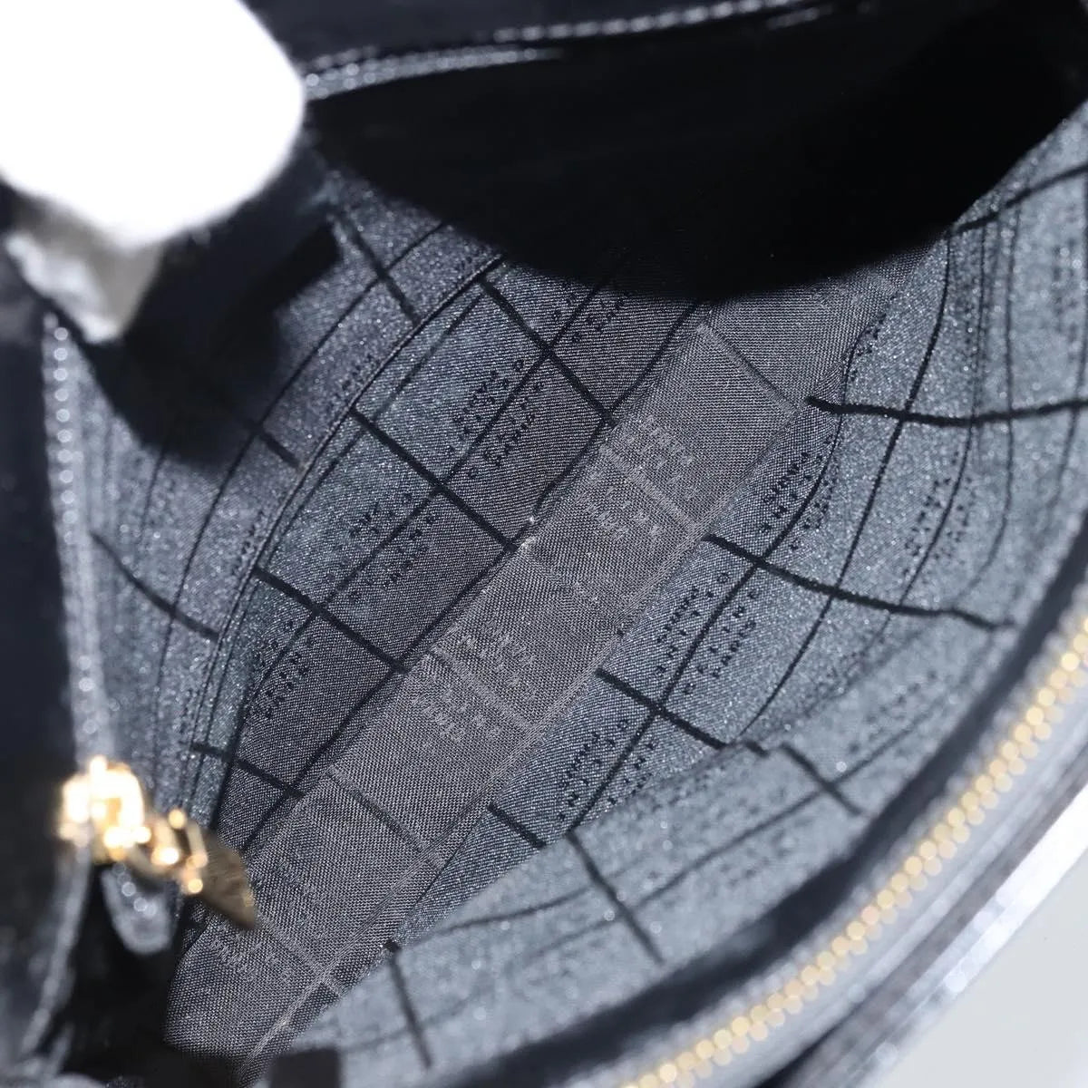 Celine Vintage Leather, Black, Leather, Shoulder Bag