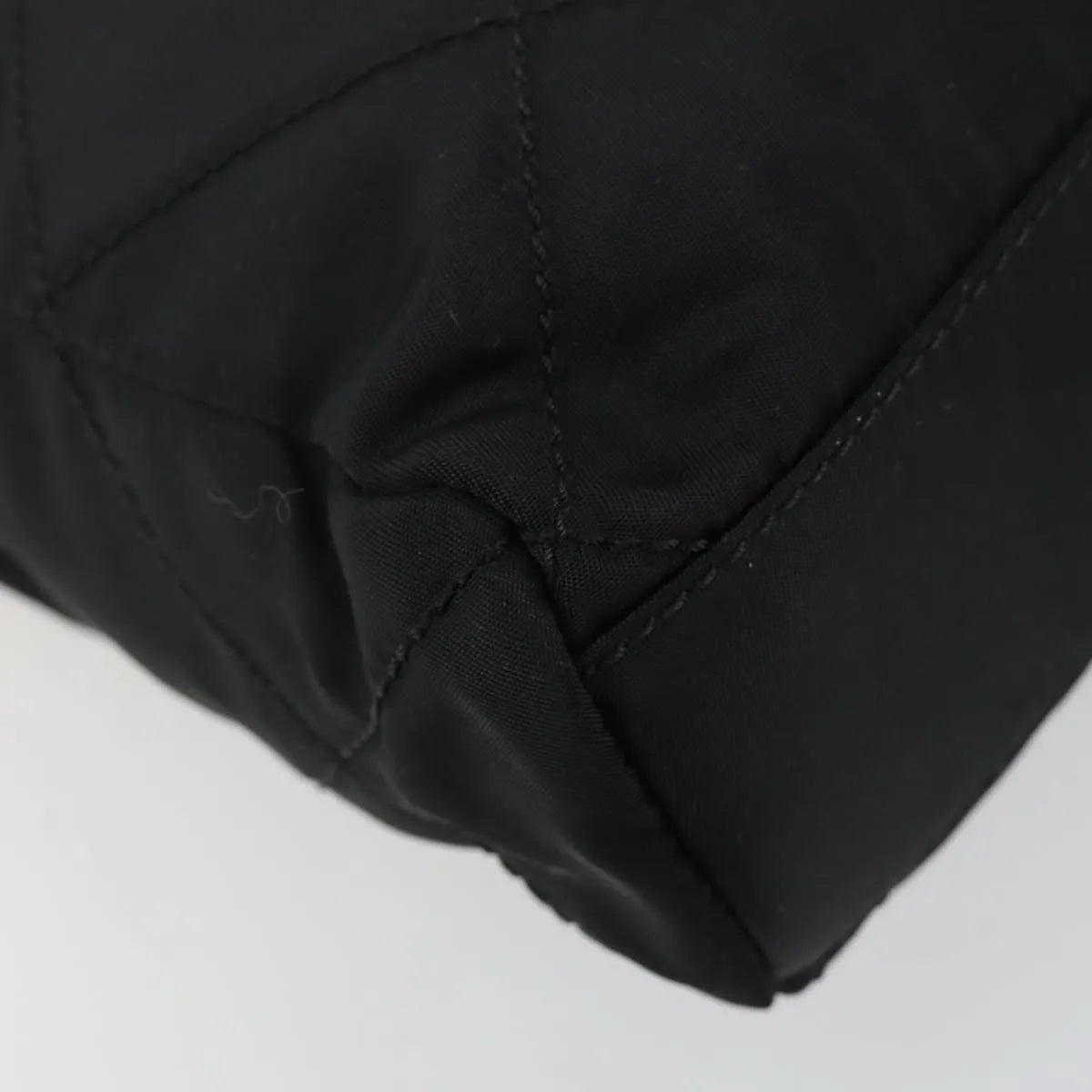 Prada Re-Edition 1995 Chain Quilted Tessuto, Black, Nylon, Shoulder Bag