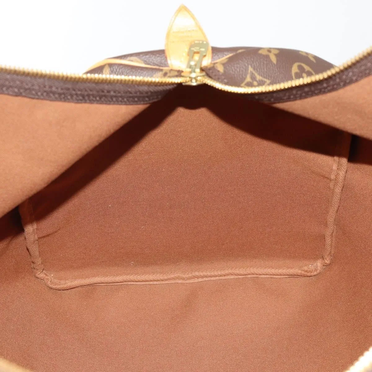 Louis Vuitton Keepall Monogram Canvas, Brown, Canvas, Travel Bag