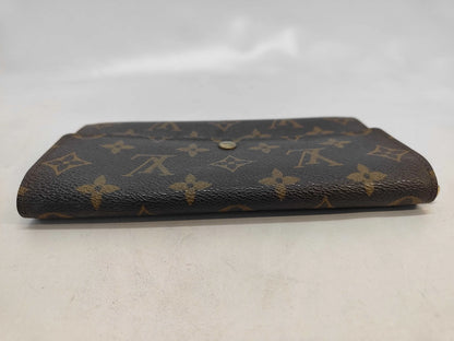 Louis Vuitton Porte Tresor International Monogram Canvas, Brown, Canvas, Wallet