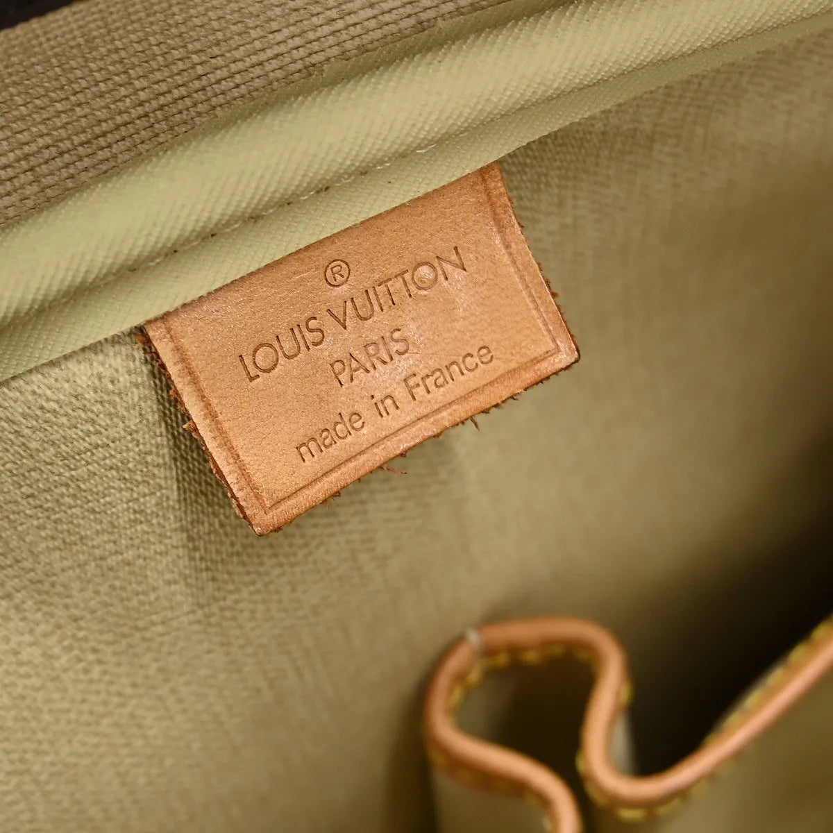 Louis Vuitton Deauville Monogram Canvas, Brown, Canvas, Handbag