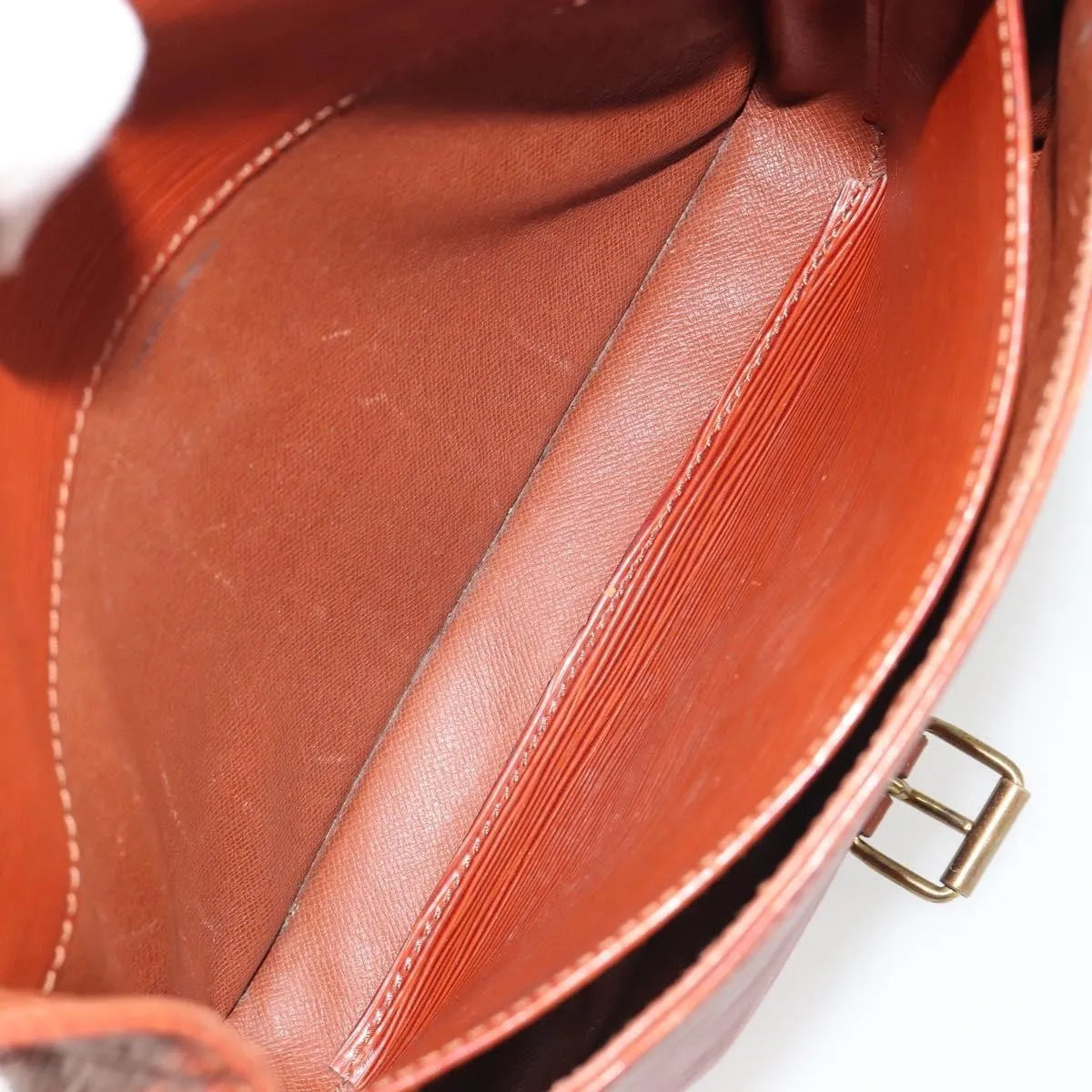 Louis Vuitton Cartouchiere Epi Leather, Brown, Leather, Shoulder Bag