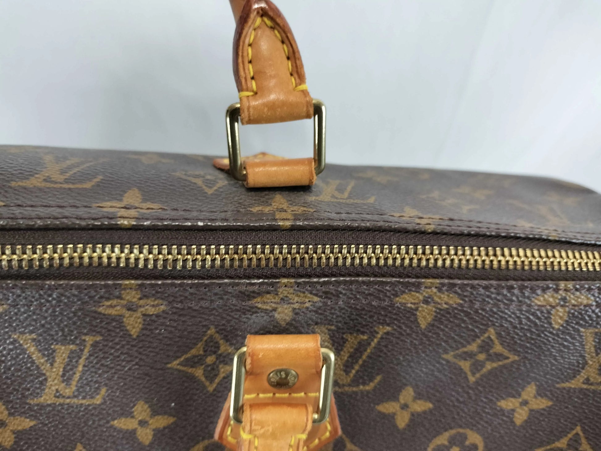 Louis Vuitton Speedy Monogram Canvas, Brown, Canvas, Handbag