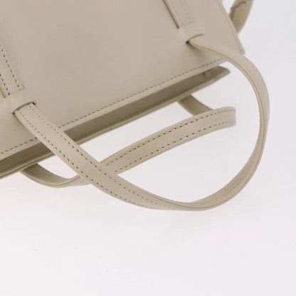 Fendi Vintage Handbag Leather, Beige, Leather, Handbag