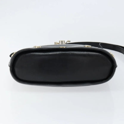 Salvatore Ferragamo Vintage Leather, Black, Leather, Handbag