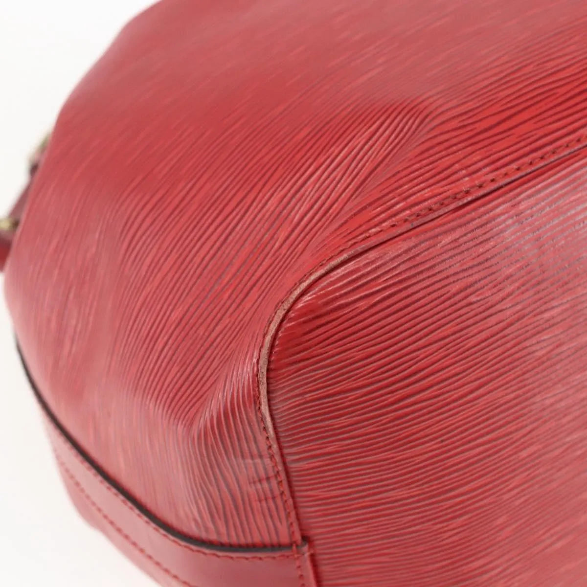 Louis Vuitton Petit Noe Epi Leather, Red, Leather, Shoulder Bag