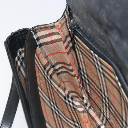 Burberry Vintage Leather, Black, Leather, Shoulder Bag