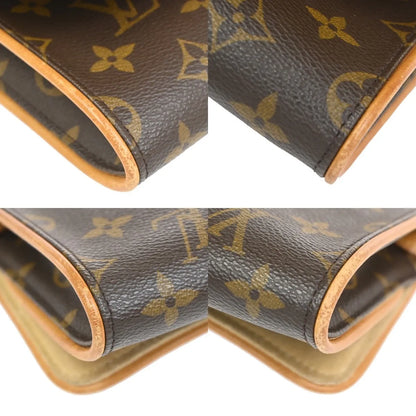 Louis Vuitton Twin Monogram Canvas, Brown, Canvas, Clutch