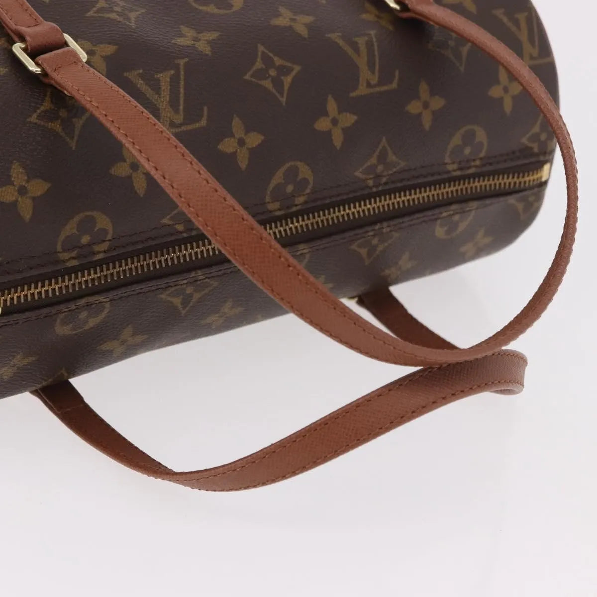 Louis Vuitton Papillon Monogram Canvas, Brown, Canvas, Handbag
