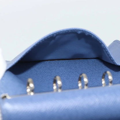 Louis Vuitton Agenda Cover Epi, Blue, Leather, Clutch