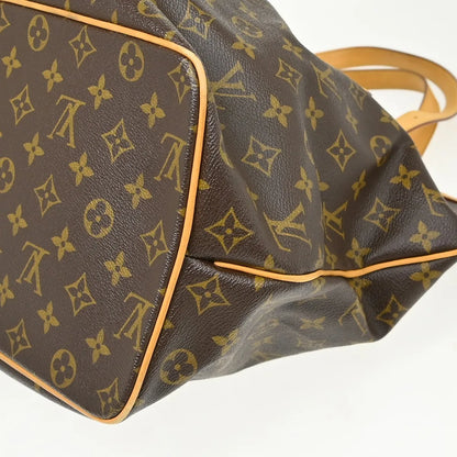Louis Vuitton Palermo Monogram Canvas, Brown, Canvas, Tote Bag