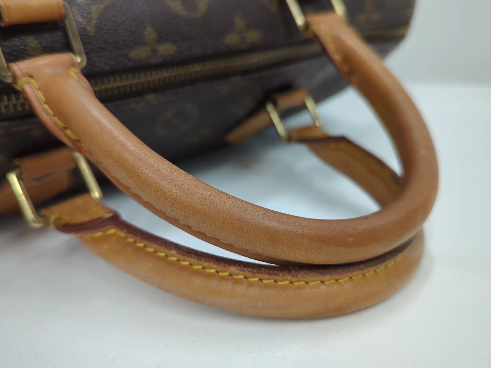 Louis Vuitton Speedy Monogram Canvas, Brown, Canvas, Handbag