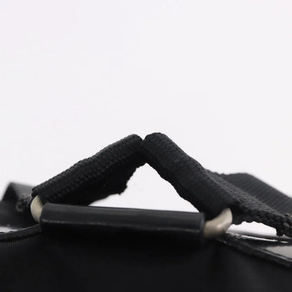 Prada Double Front Pocket Tessuto, Black, Nylon, Backpack