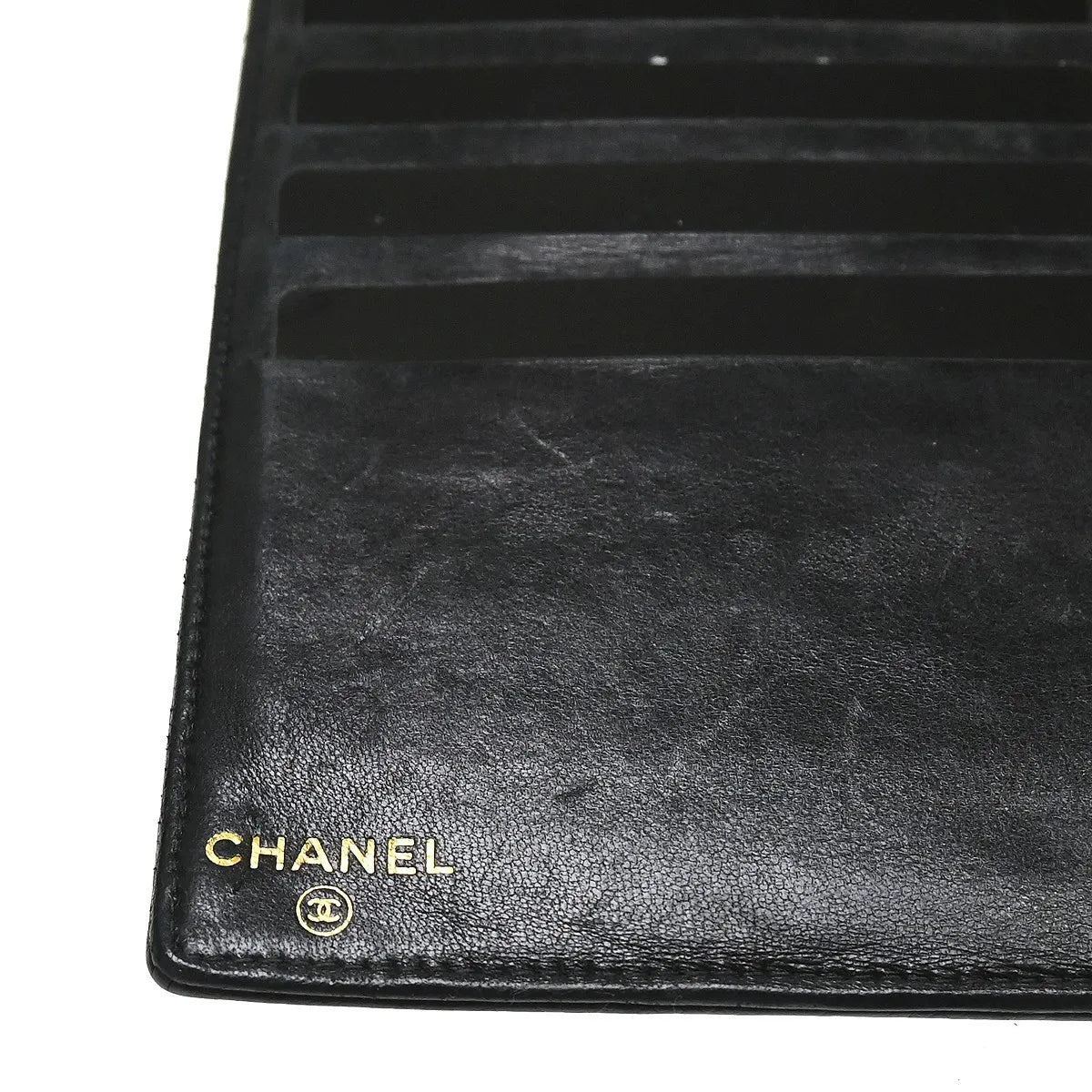 Chanel Timeless CC French Caviar, Black, Leather, Wallet
