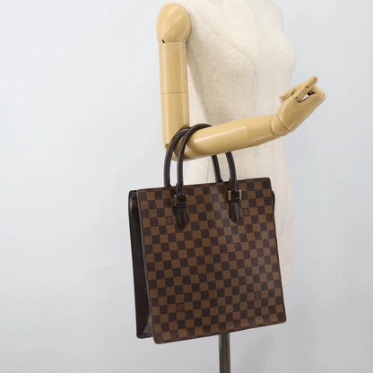 Louis Vuitton Venice Sac Plat Damier, Brown, Canvas, Tote Bag