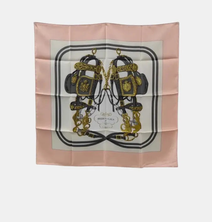 Hermes Carré 90 Silk multicolor, Multicolour, Silk, Scarf