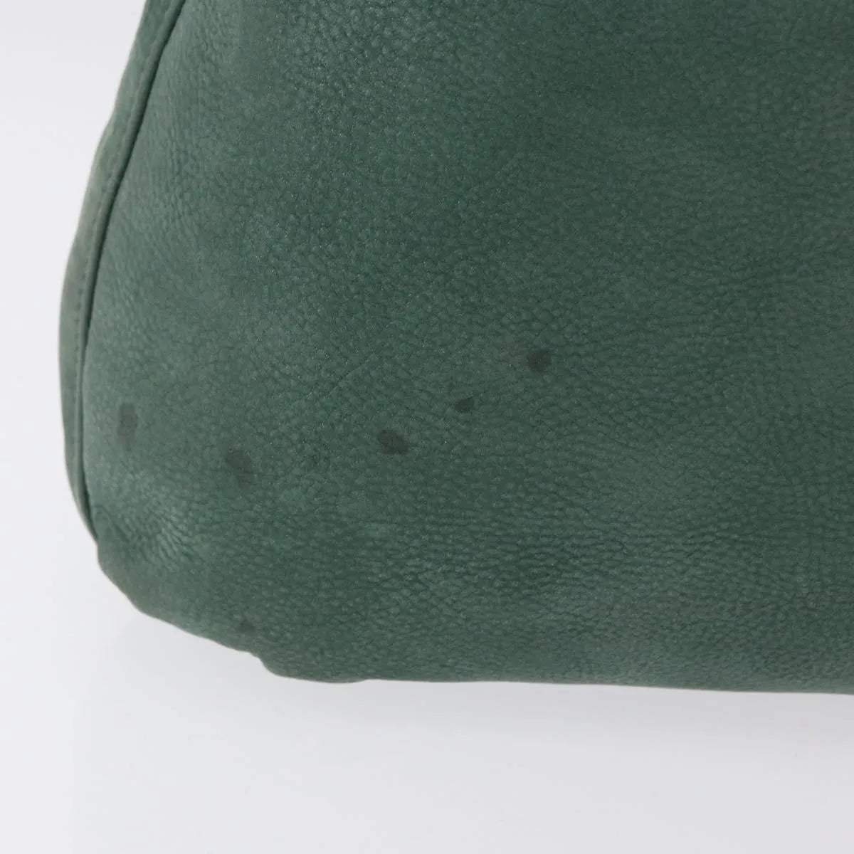 Fendi Vintage Tote leather, Green, Leather, Shoulder Bag