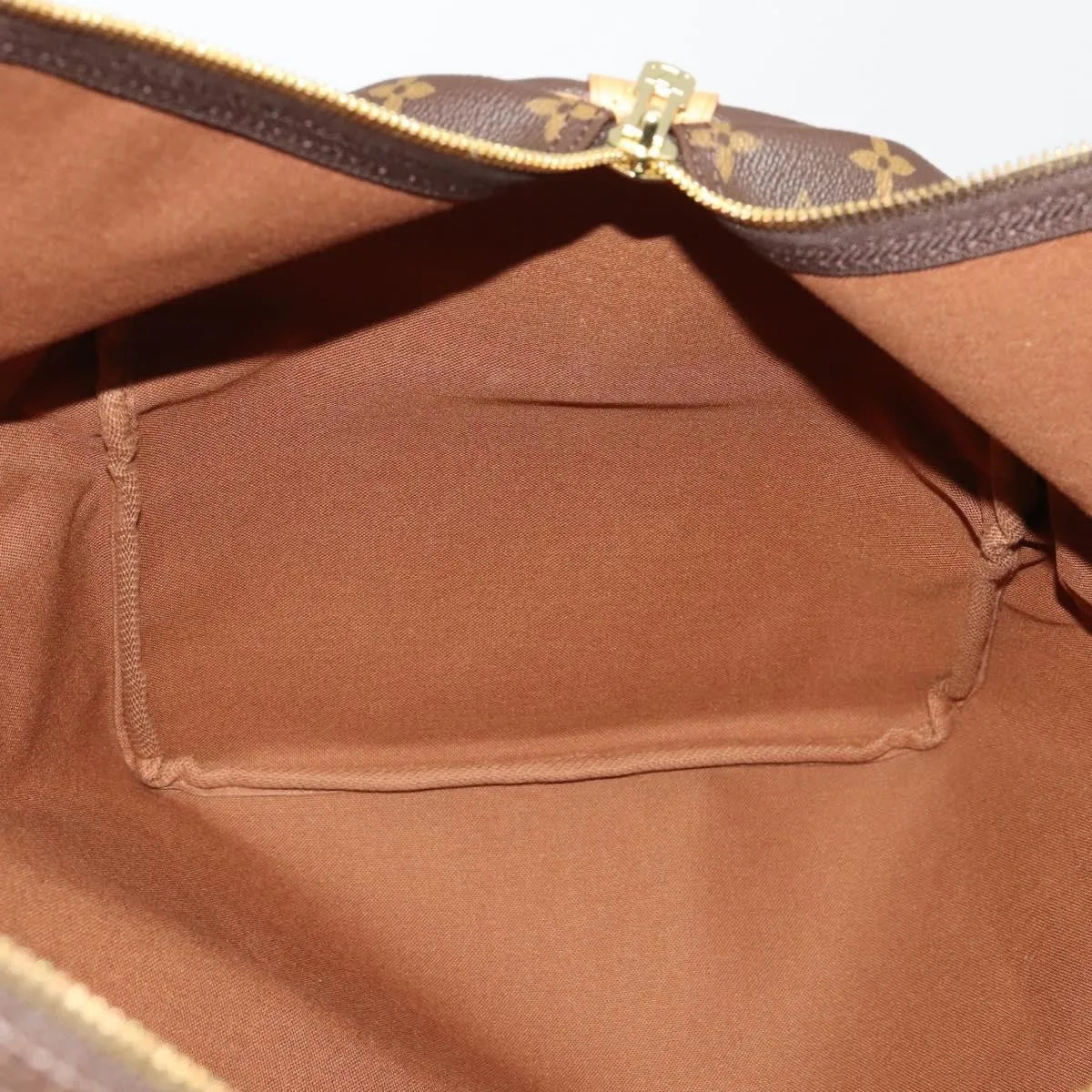 Louis Vuitton Keepall Monogram Canvas, Brown, Canvas, Travel Bag