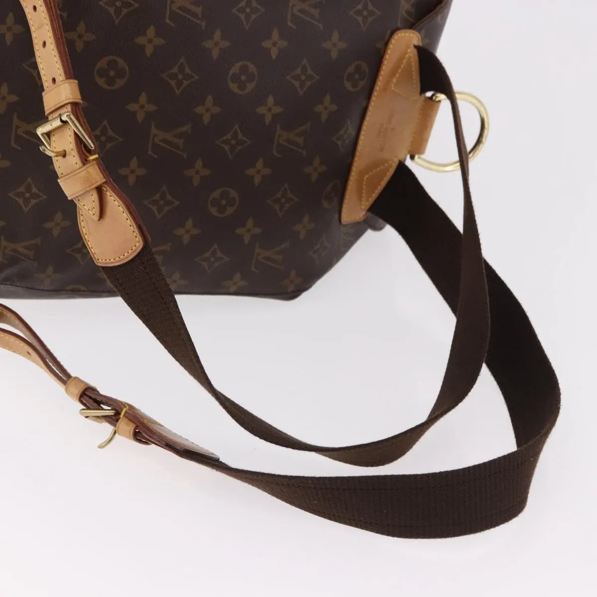Louis Vuitton Montsouris Monogram, Brown, Canvas, Backpack