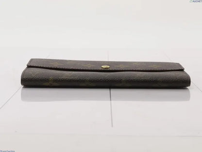 Louis Vuitton Zippy wallet vertical, Brown, Canvas, Wallet