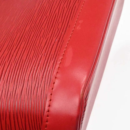 Louis Vuitton Alma Epi, Red, Leather, Handbag
