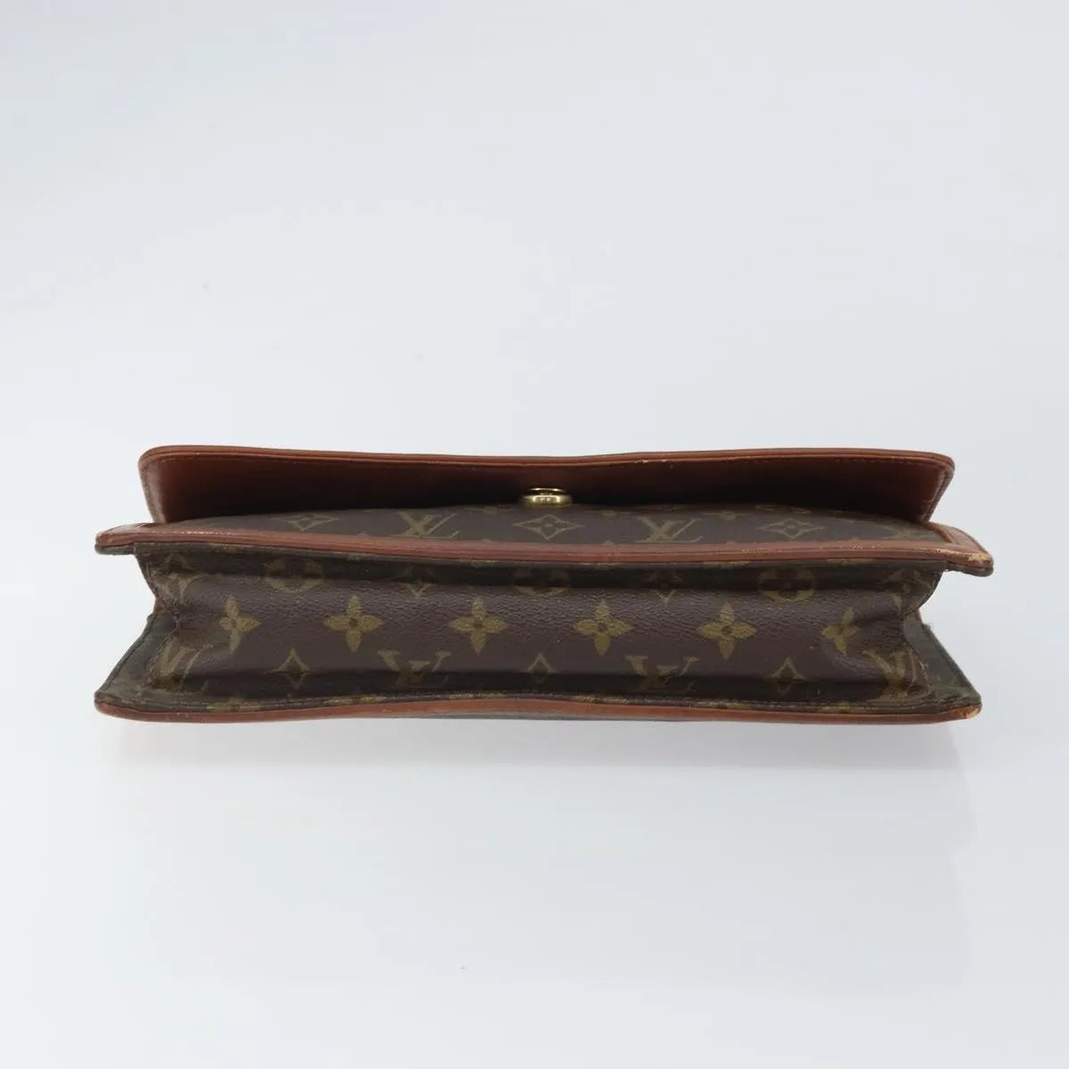 Louis Vuitton Dame Pochette Monogram Canvas, Brown, Canvas, Clutch