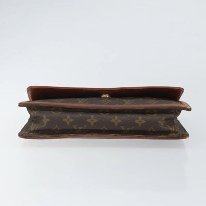 Louis Vuitton Dame Pochette Monogram Canvas, Brown, Canvas, Clutch