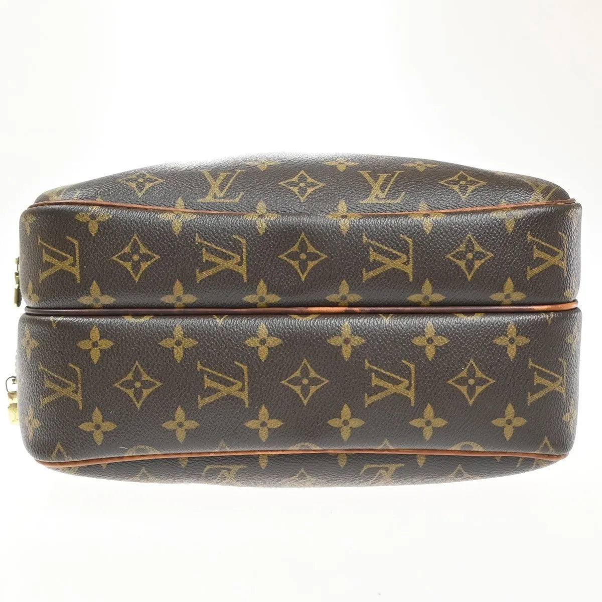 Louis Vuitton Reporter Monogram Canvas, Brown, Leather, Shoulder Bag
