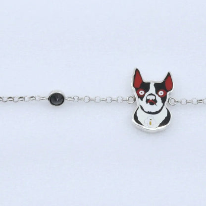 Gucci Bosco Sterling Silver and Enamel, Silver, Silver, Bracelet