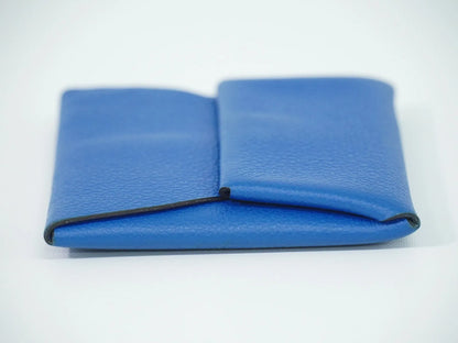 Hermes Bastia Coin Purse Leather, Blue, Leather, Wallet