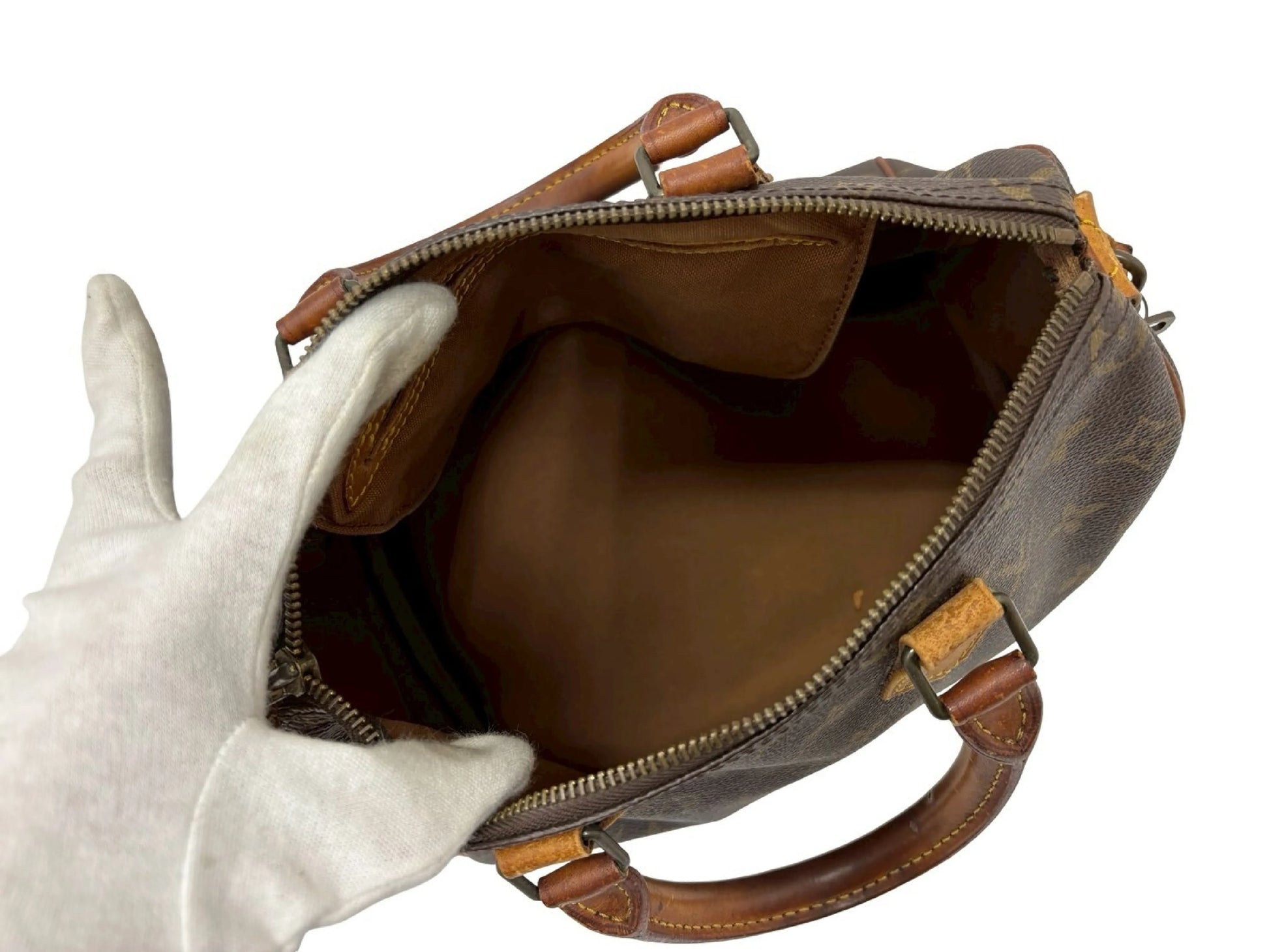 Louis Vuitton Speedy Monogram Canvas, Brown, Canvas, Handbag