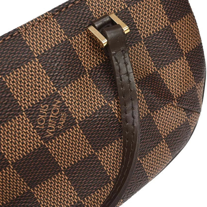 Louis Vuitton Manosque Damier, Brown, Canvas, Tote Bag