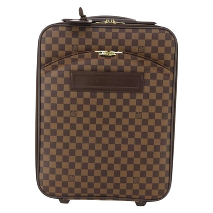 Louis Vuitton Pegase Business Luggage Damier, Black, Canvas, Travel Bag