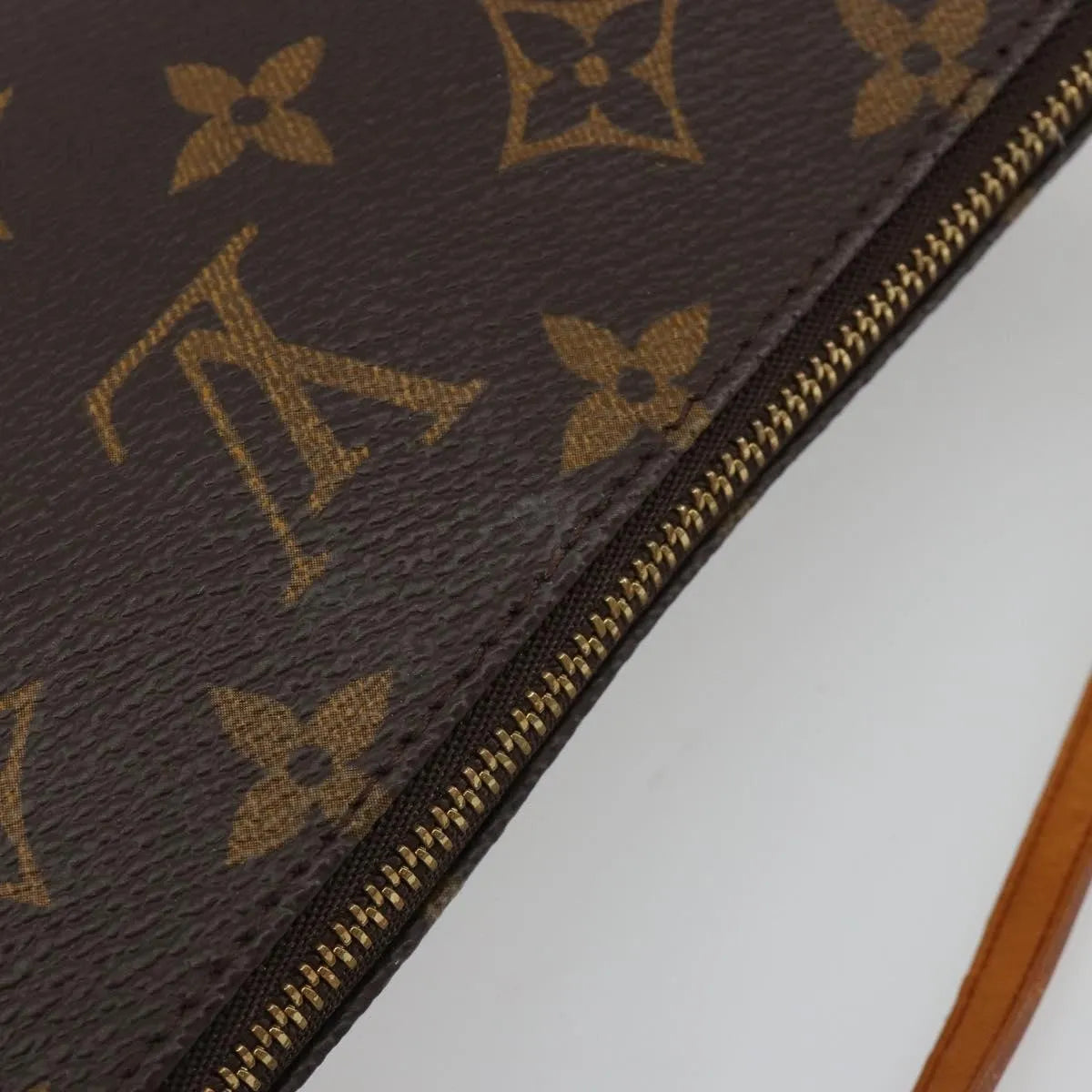 Louis Vuitton Pochette Accessoires NM Monogram Canvas, Brown, Canvas, Clutch