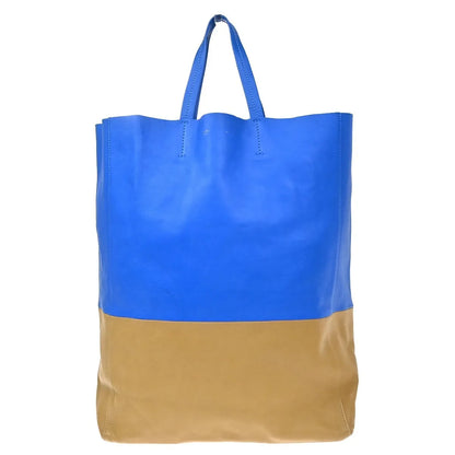 Celine Vertical Bi-Cabas Tote Leather, Multicolour, Leather, Tote Bag