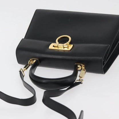 Salvatore Ferragamo Convertible Top Handle Leather, Multicolour, Leather, Handbag