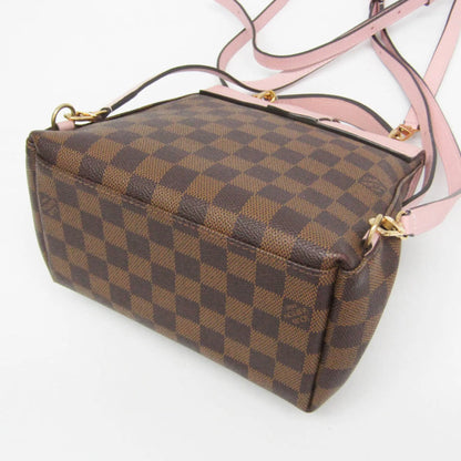 Louis Vuitton Clapton Damier and Leather, Brown, Canvas, Backpack