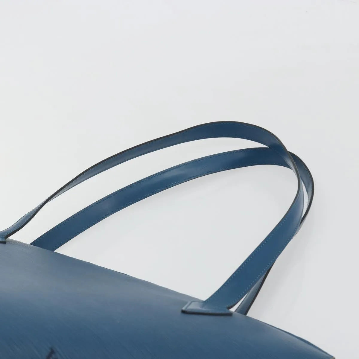 Louis Vuitton Saint Jacques Epi, Blue, Leather, Shoulder Bag