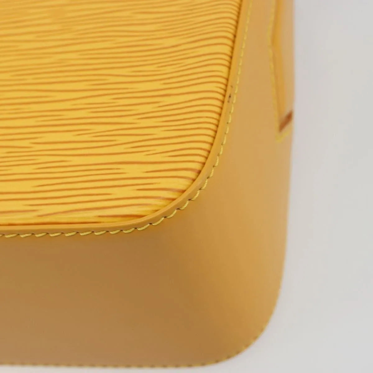 Louis Vuitton Buci Epi Leather, Yellow, Leather, Shoulder Bag