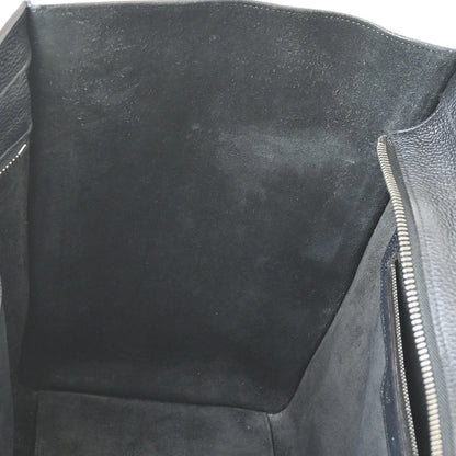 Celine Luggage Grainy Leather, Black, Leather, Tote Bag