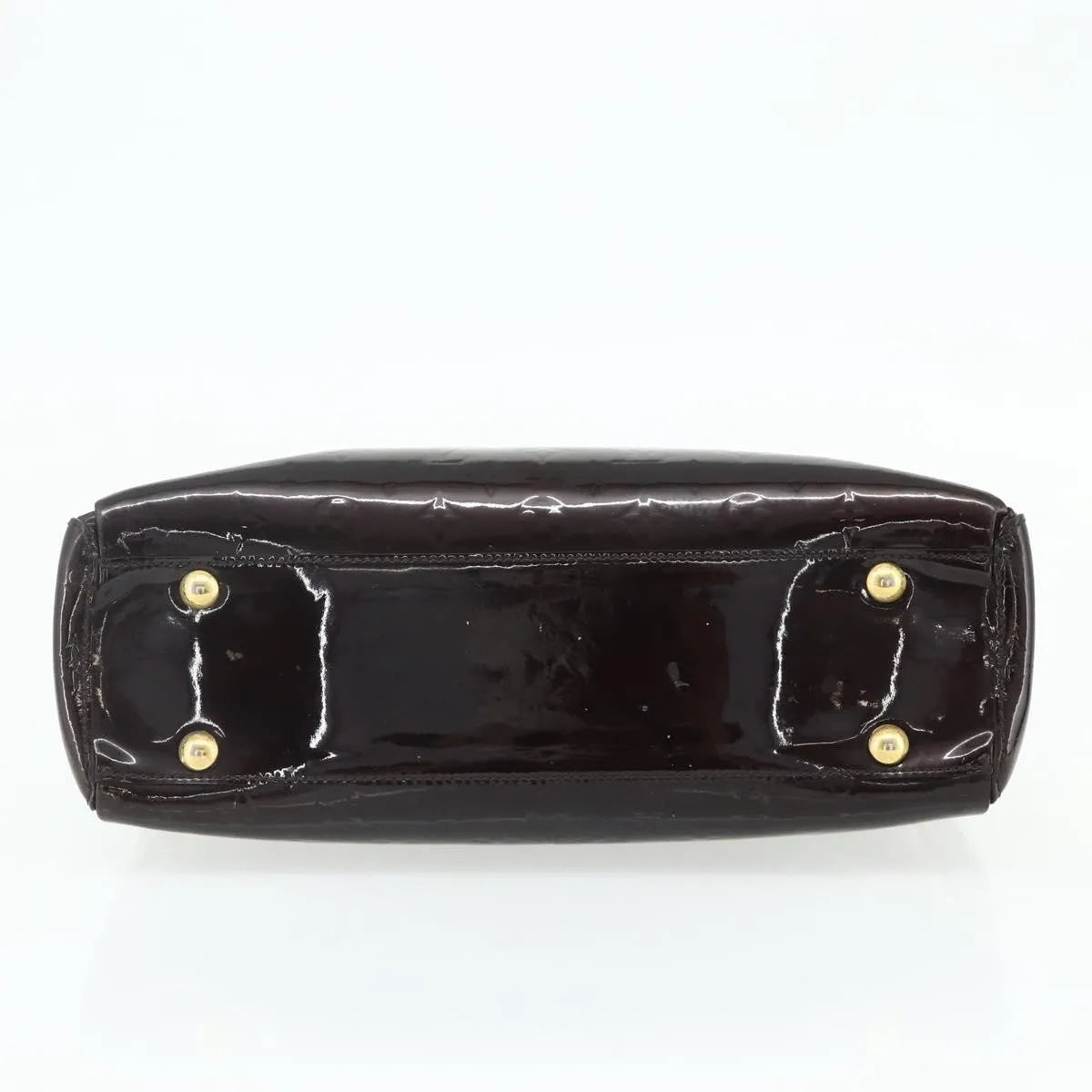 Louis Vuitton Melrose Avenue Monogram Vernis, Burgundy, Patent Leather, Handbag