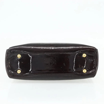 Louis Vuitton Melrose Avenue Monogram Vernis, Burgundy, Patent Leather, Handbag