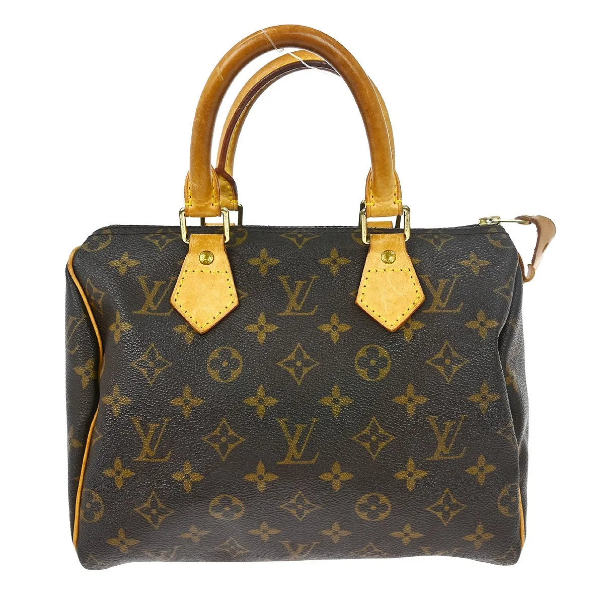 Louis Vuitton Speedy Monogram, Brown, Canvas, Handbag