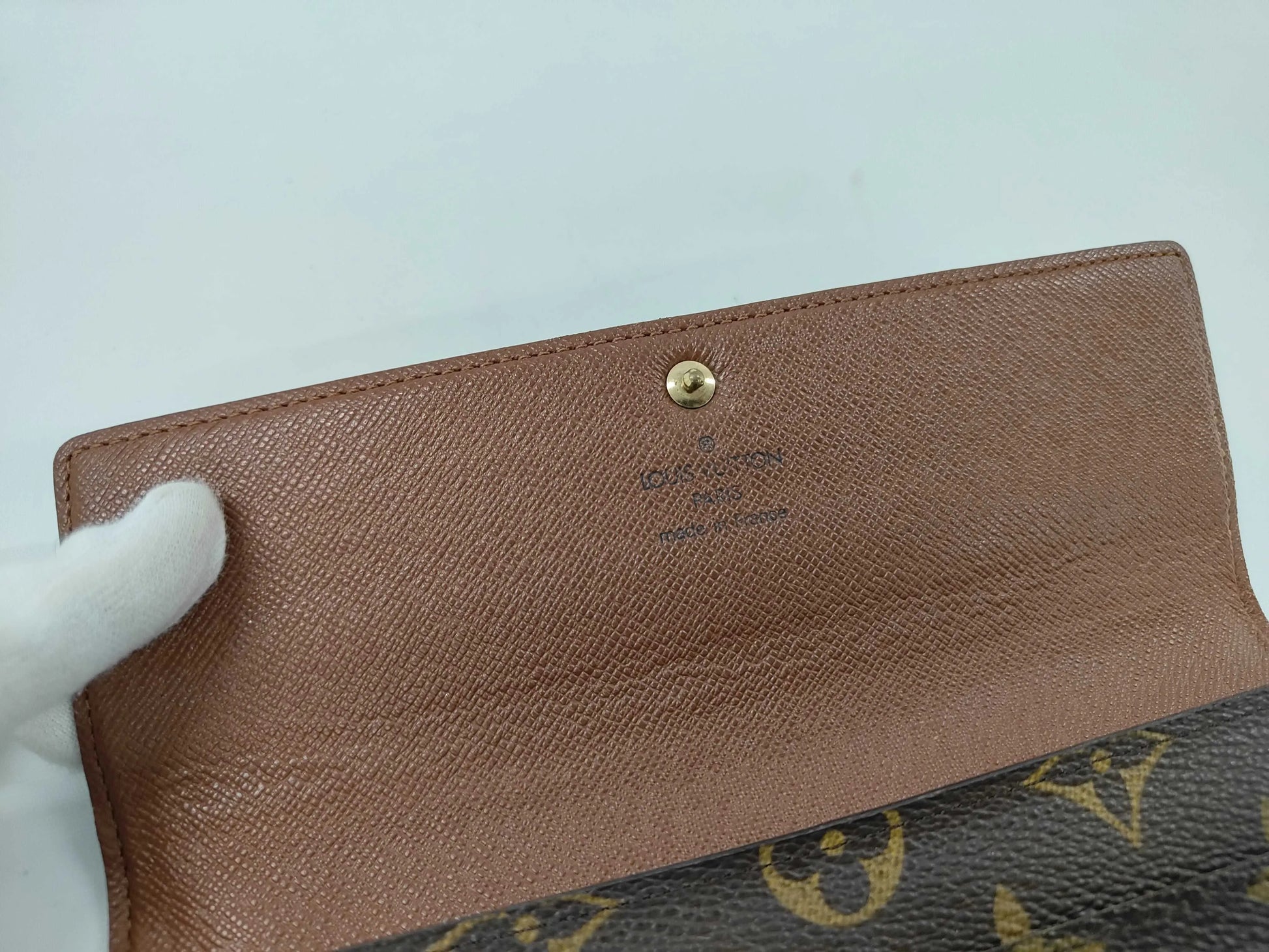 Louis Vuitton Porte Tresor International Monogram Canvas, Brown, Canvas, Wallet